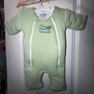 Green Large Baby Merlin’s Magic Sleep Suit